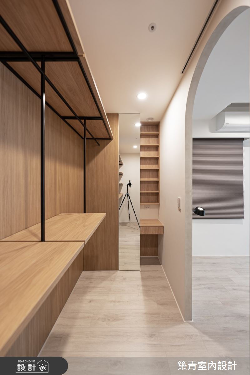 40坪老屋(16~30年)＿混搭風更衣間案例圖片＿築青室內裝修有限公司＿築青_71之34