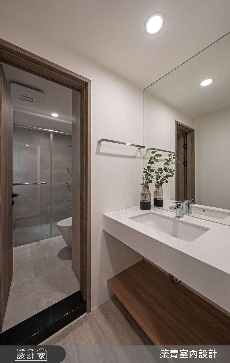40坪老屋(16~30年)＿混搭風浴室案例圖片＿築青室內裝修有限公司＿築青_71之35