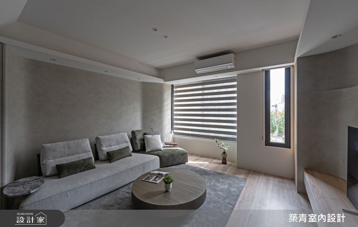 48坪老屋(16~30年)＿現代風客廳案例圖片＿築青室內裝修有限公司＿築青_72之1