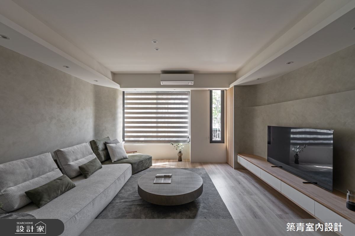 48坪老屋(16~30年)＿現代風客廳案例圖片＿築青室內裝修有限公司＿築青_72之4
