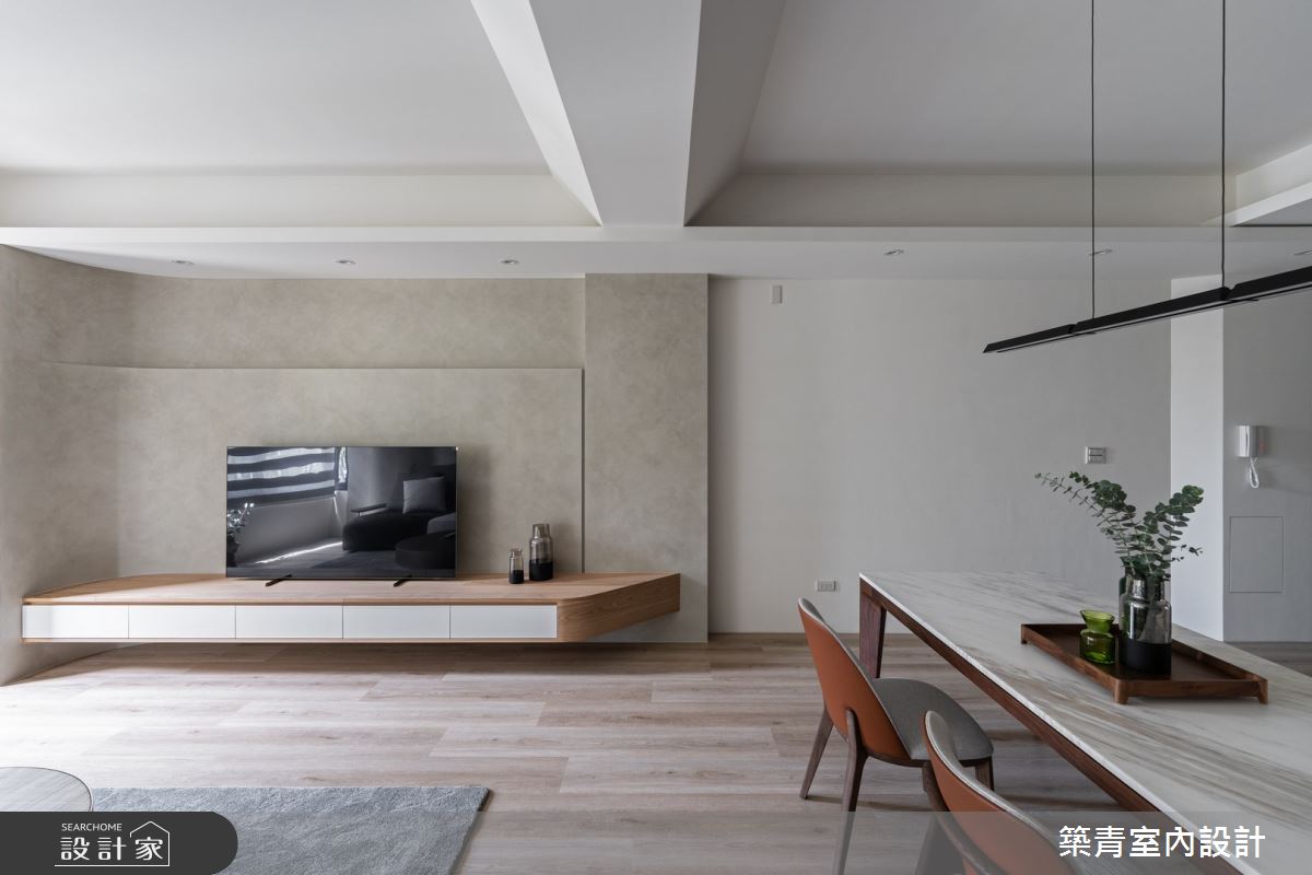 48坪老屋(16~30年)＿現代風客廳餐廳案例圖片＿築青室內裝修有限公司＿築青_72之8