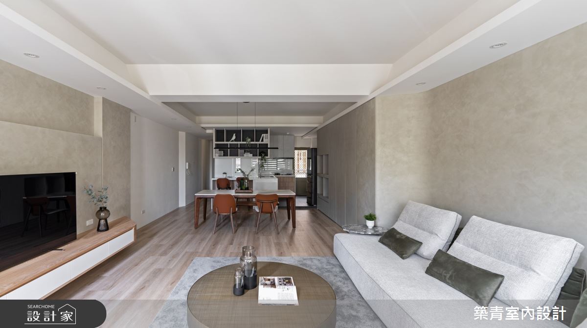 48坪老屋(16~30年)＿現代風客廳餐廳案例圖片＿築青室內裝修有限公司＿築青_72之10