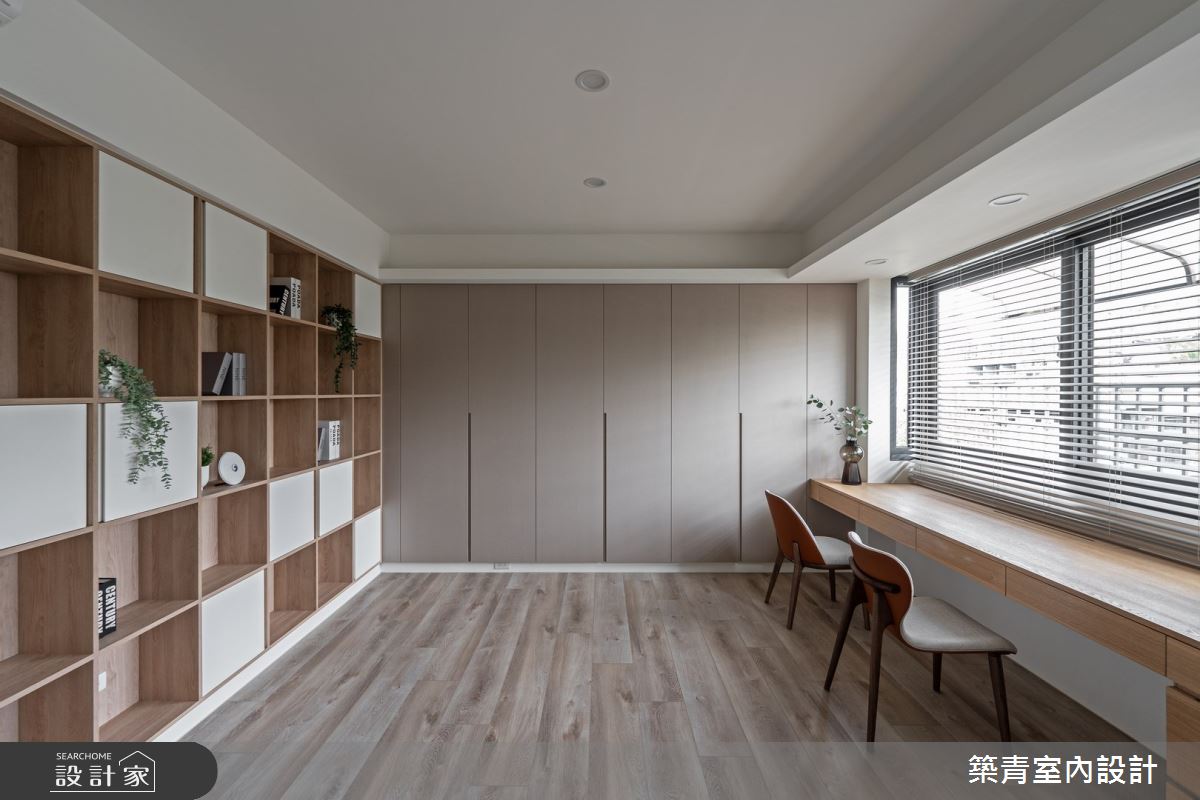 48坪老屋(16~30年)＿現代風書房案例圖片＿築青室內裝修有限公司＿築青_72之25