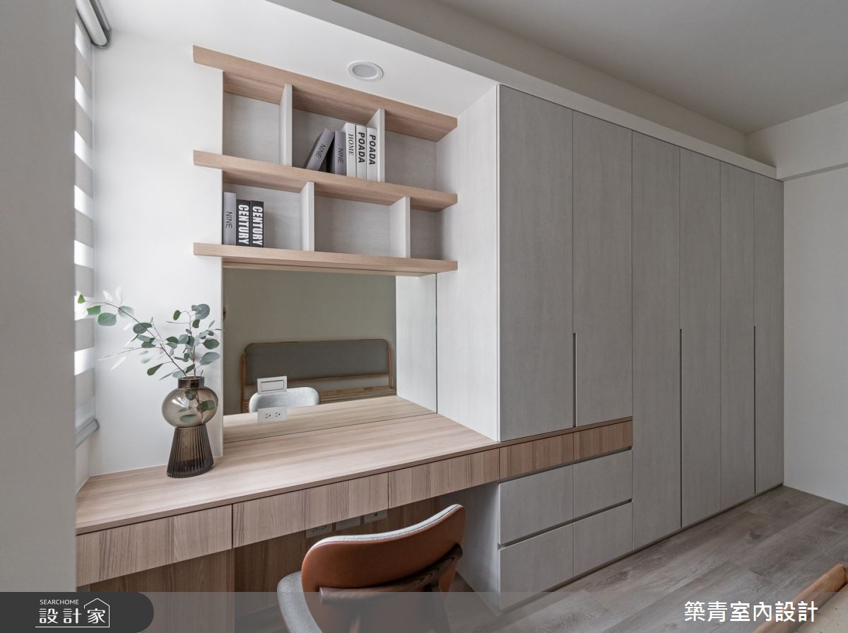 48坪老屋(16~30年)＿現代風臥室案例圖片＿築青室內裝修有限公司＿築青_72之30