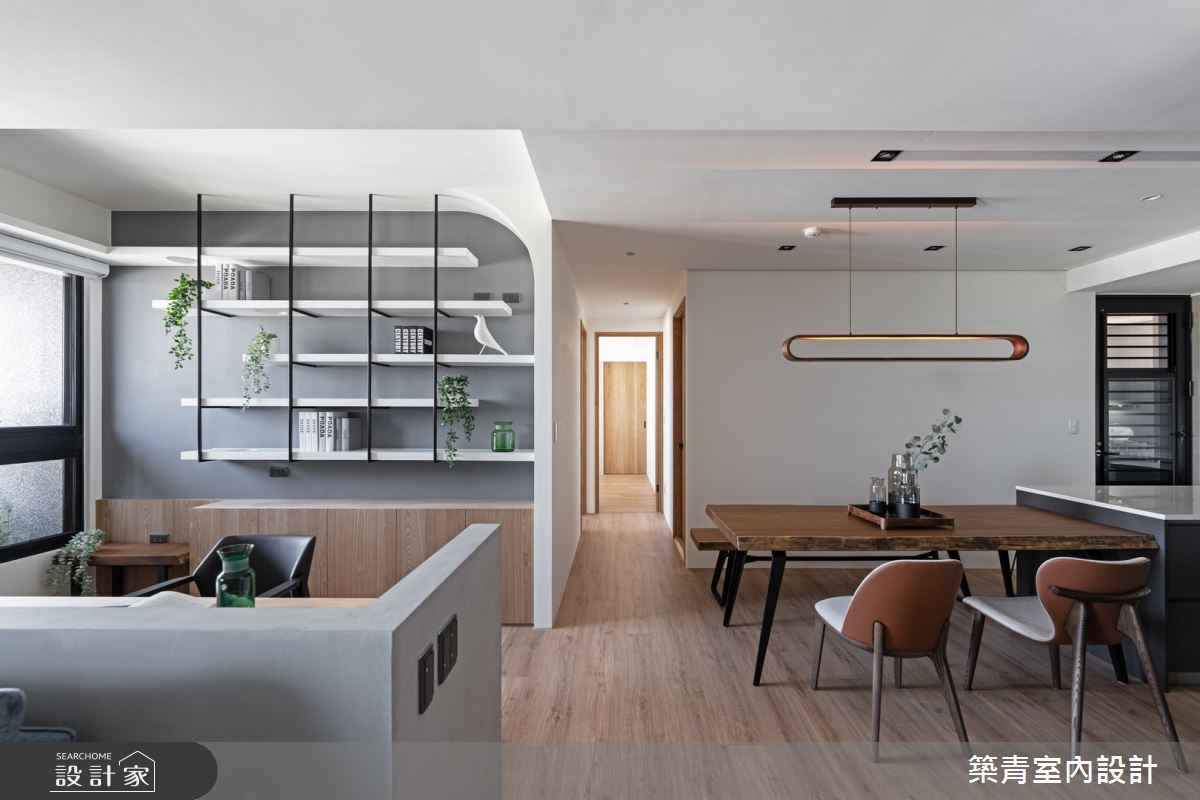 30坪預售屋＿混搭風餐廳書房工作區案例圖片＿築青室內裝修有限公司＿築青_73之8
