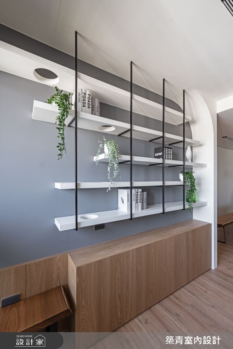 30坪預售屋＿混搭風書房工作區案例圖片＿築青室內裝修有限公司＿築青_73之14