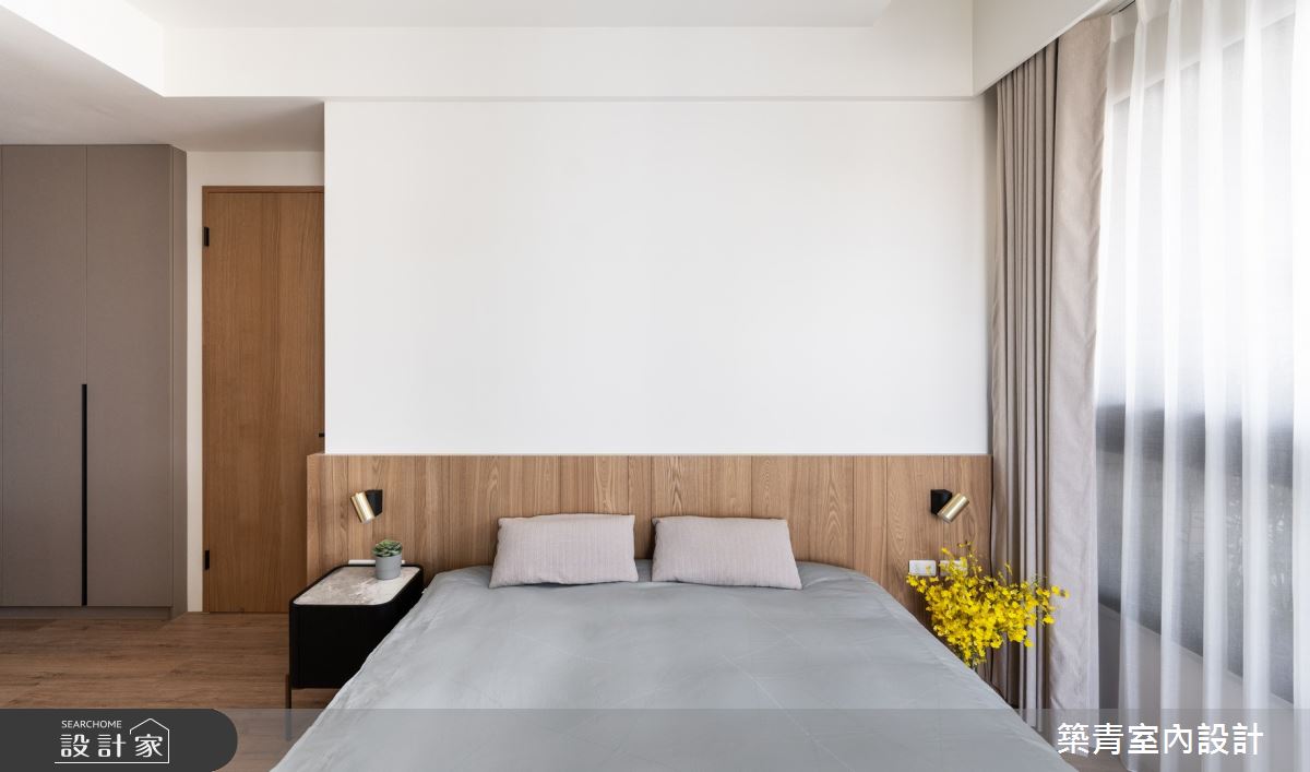 30坪預售屋＿混搭風臥室案例圖片＿築青室內裝修有限公司＿築青_73之26