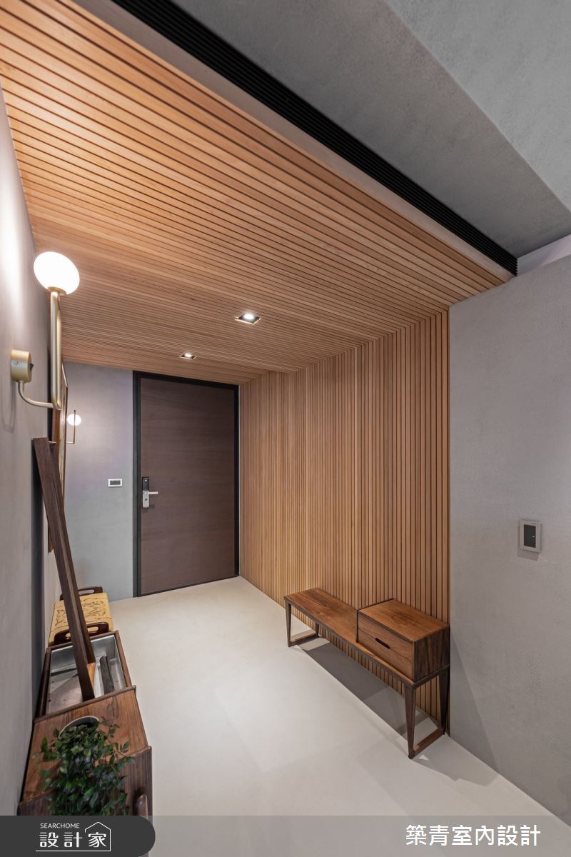 50坪新成屋(5年以下)＿現代風玄關案例圖片＿築青室內裝修有限公司＿築青_74之1