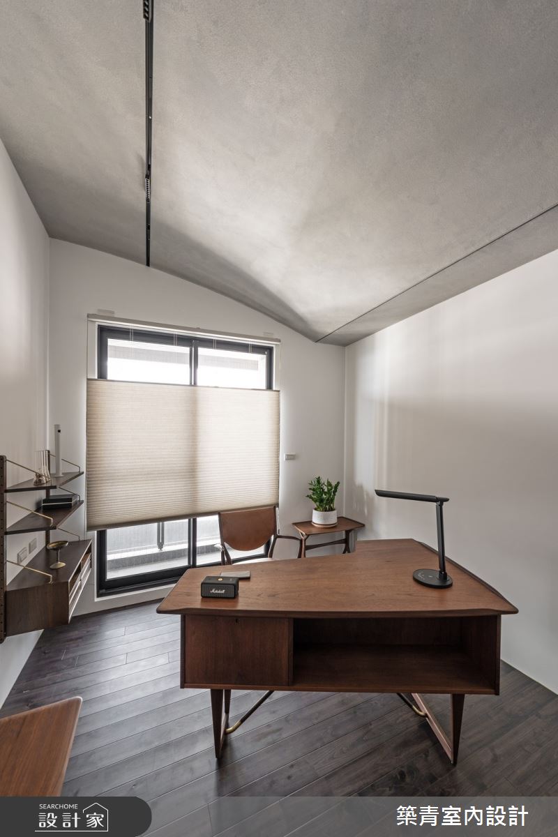 50坪新成屋(5年以下)＿現代風書房工作區案例圖片＿築青室內裝修有限公司＿築青_74之22