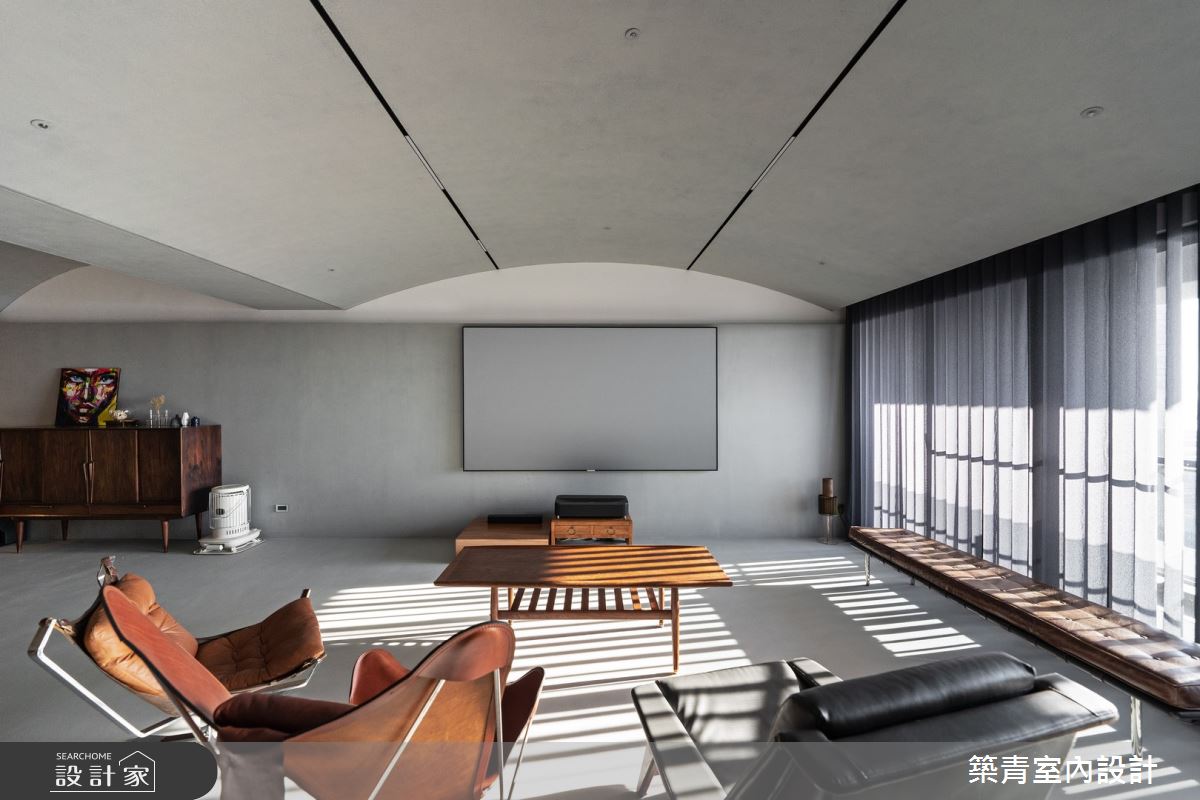 50坪新成屋(5年以下)＿現代風客廳案例圖片＿築青室內裝修有限公司＿築青_74之5