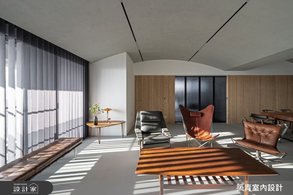 50坪新成屋(5年以下)＿現代風客廳案例圖片＿築青室內裝修有限公司＿築青_74之9