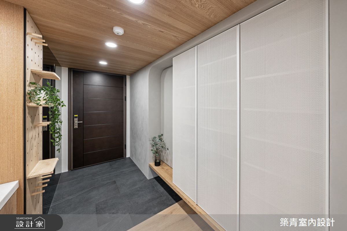 48坪新成屋(5年以下)＿現代風玄關案例圖片＿築青室內裝修有限公司＿築青_75之1