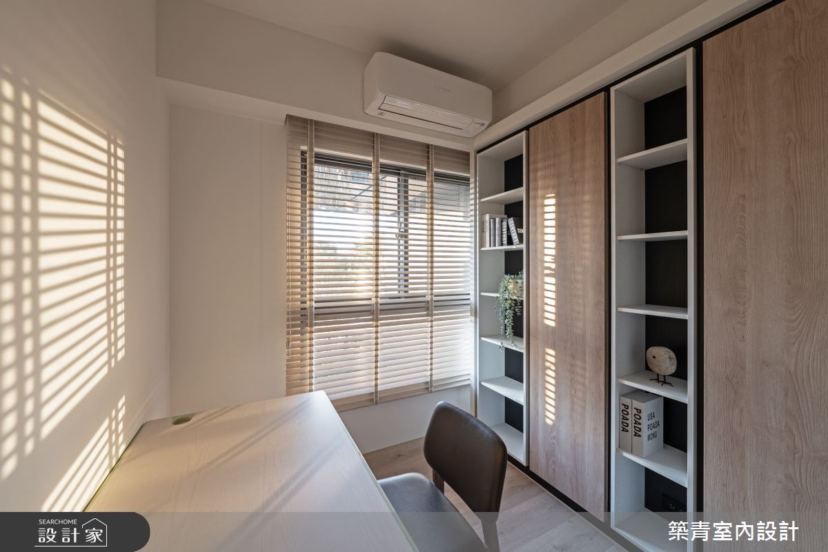 48坪新成屋(5年以下)＿現代風書房工作區案例圖片＿築青室內裝修有限公司＿築青_75之13