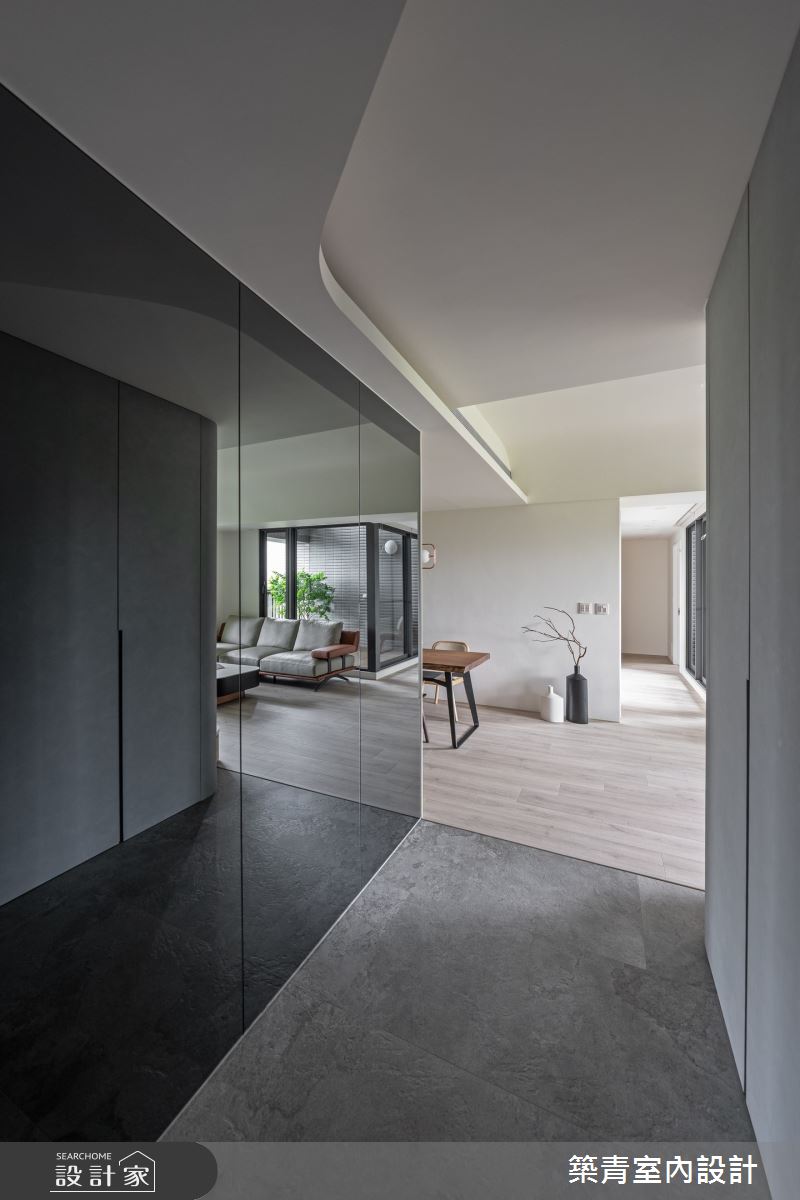 35坪新成屋(5年以下)＿現代風玄關餐廳走廊案例圖片＿築青室內裝修有限公司＿築青_76之3