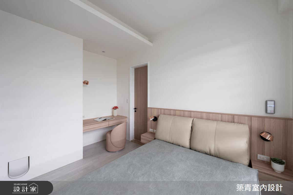 35坪新成屋(5年以下)＿現代風臥室案例圖片＿築青室內裝修有限公司＿築青_76之24
