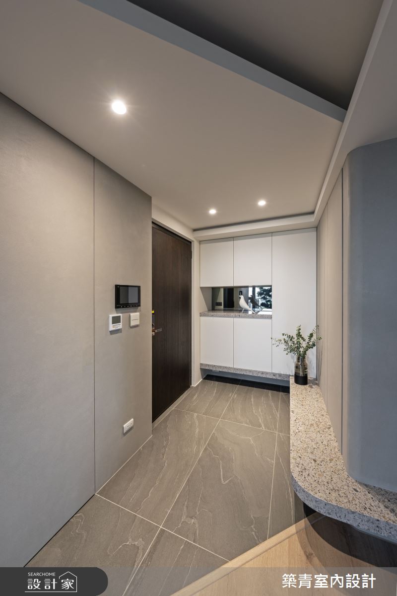48坪新成屋(5年以下)＿現代風玄關案例圖片＿築青室內裝修有限公司＿築青_77之842