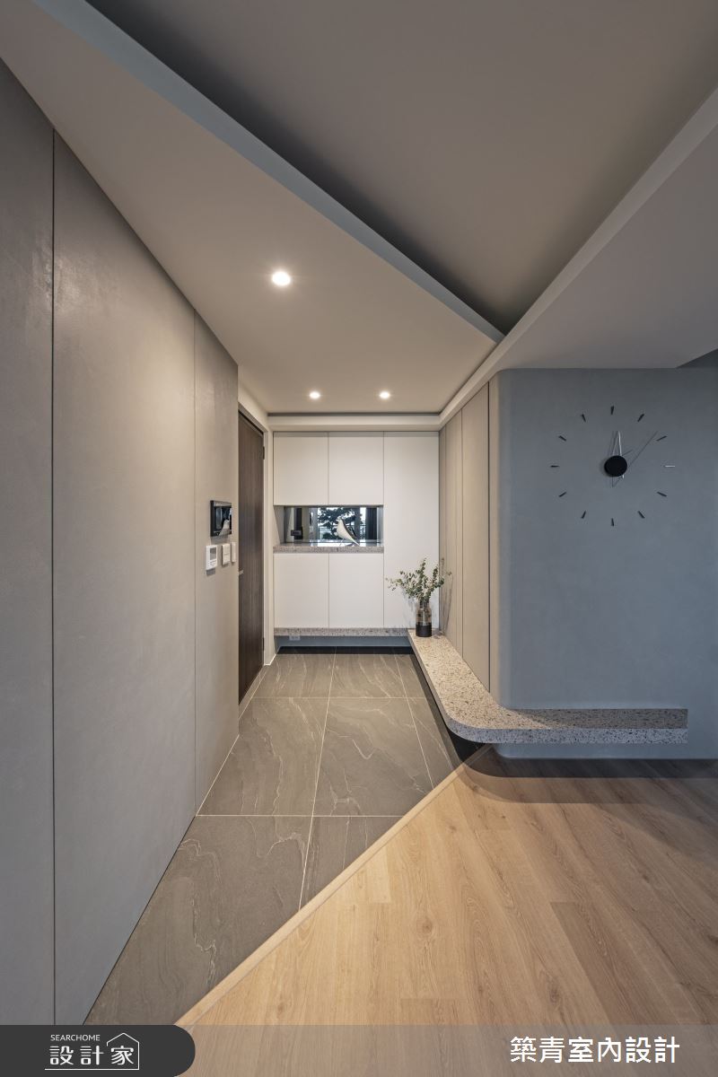 48坪新成屋(5年以下)＿現代風玄關案例圖片＿築青室內裝修有限公司＿築青_77之3