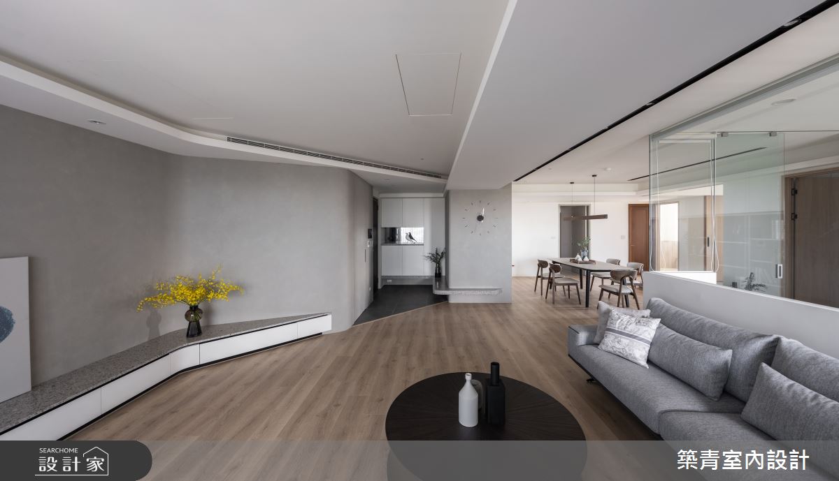 48坪新成屋(5年以下)＿現代風玄關客廳餐廳案例圖片＿築青室內裝修有限公司＿築青_77之17