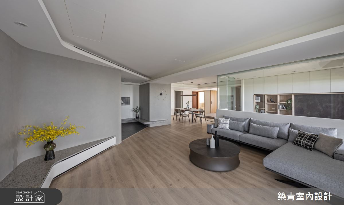 48坪新成屋(5年以下)＿現代風玄關客廳餐廳案例圖片＿築青室內裝修有限公司＿築青_77之18