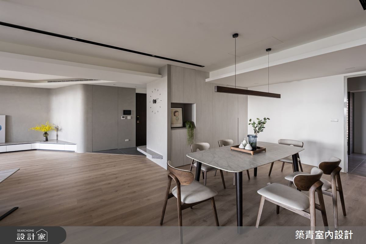 48坪新成屋(5年以下)＿現代風玄關餐廳案例圖片＿築青室內裝修有限公司＿築青_77之26