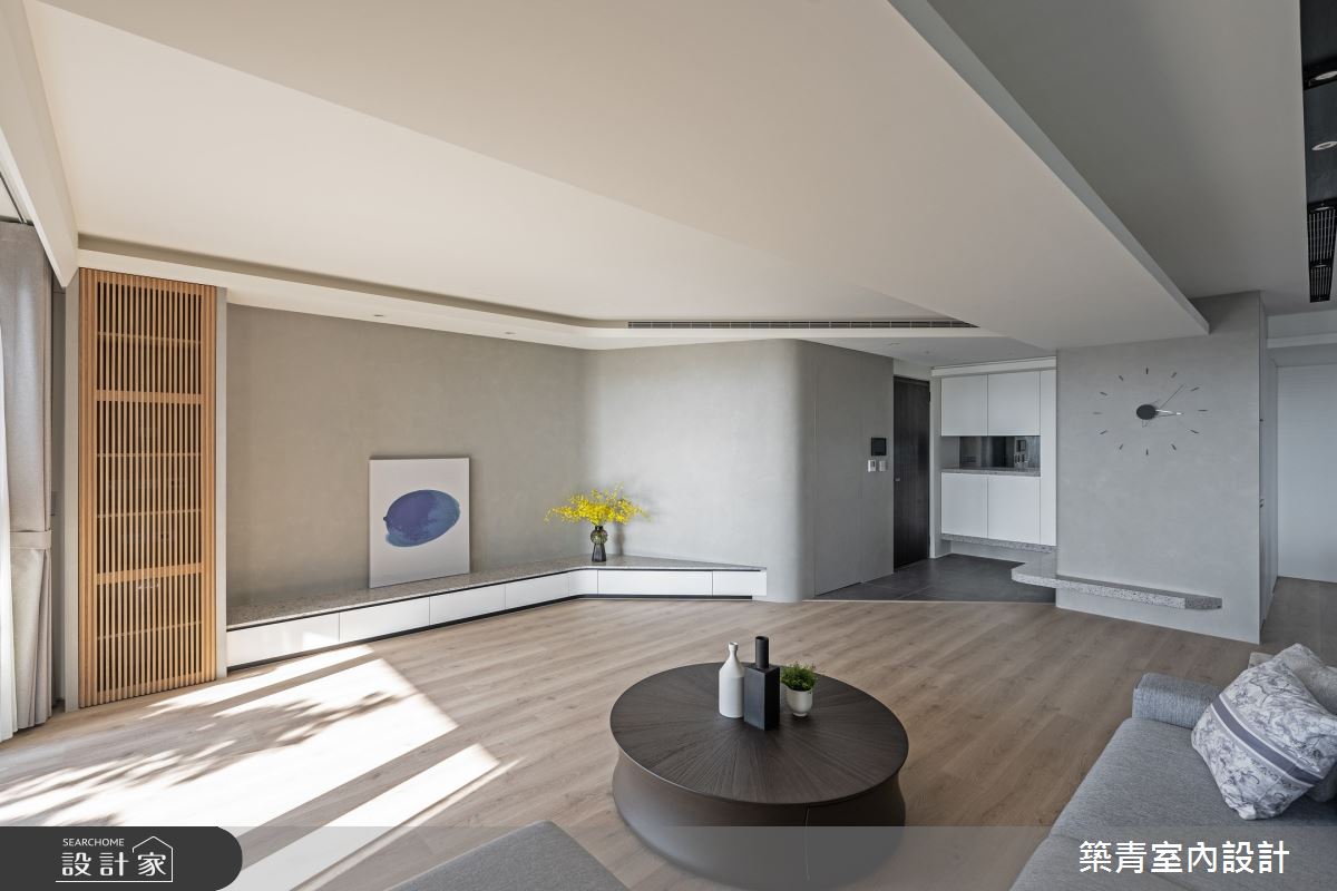 48坪新成屋(5年以下)＿現代風玄關客廳案例圖片＿築青室內裝修有限公司＿築青_77之16