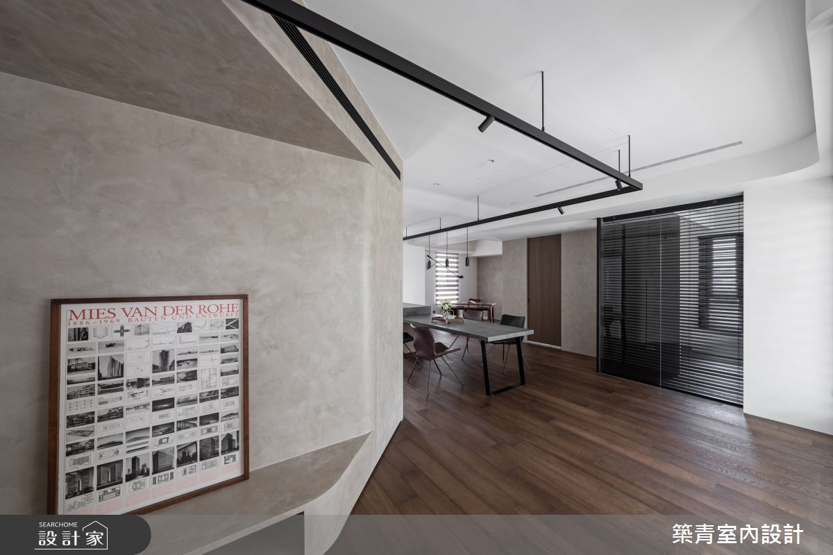 24坪預售屋＿現代風客廳餐廳案例圖片＿築青室內裝修有限公司＿築青_78之8