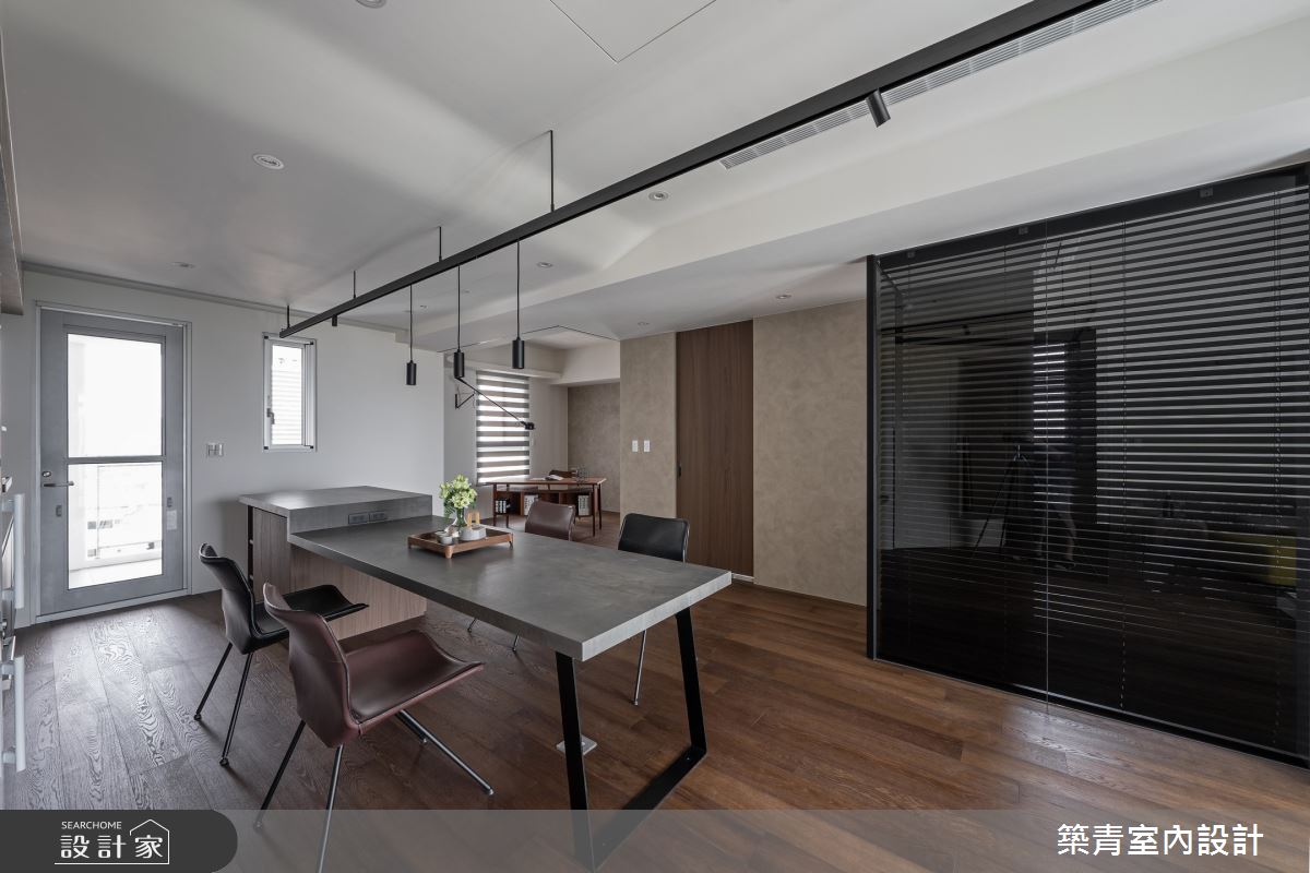 24坪預售屋＿現代風餐廳中島案例圖片＿築青室內裝修有限公司＿築青_78之13
