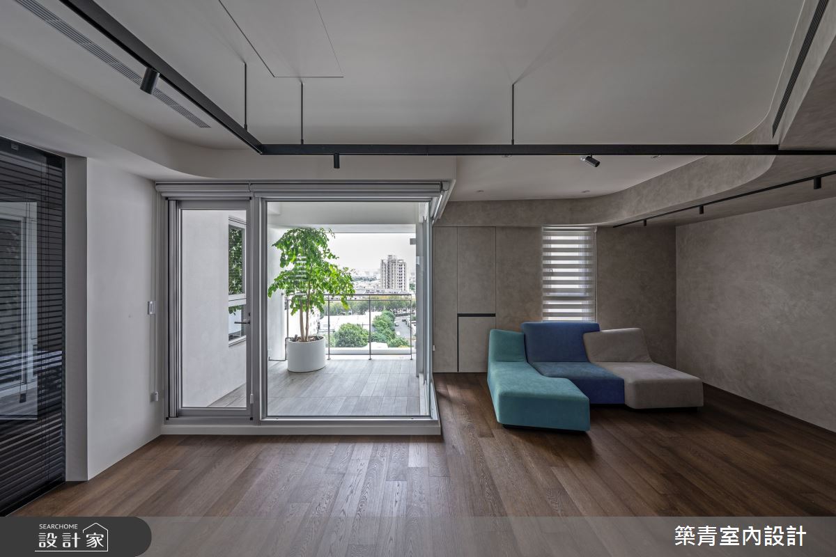 24坪預售屋＿現代風客廳陽台案例圖片＿築青室內裝修有限公司＿築青_78之25