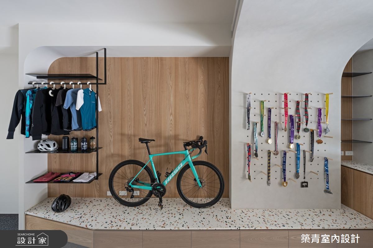 60坪新成屋(5年以下)＿現代風家庭健身房案例圖片＿築青室內裝修有限公司＿築青_79之5