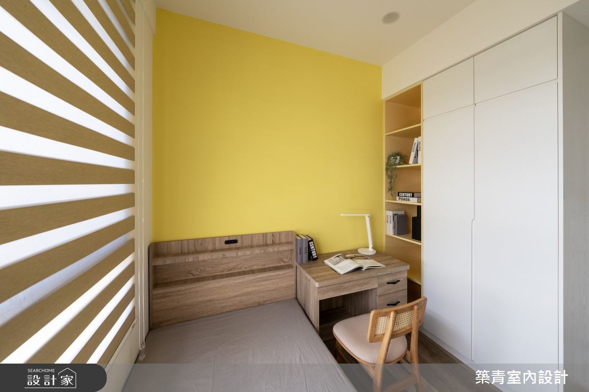 35坪預售屋＿混搭風臥室案例圖片＿築青室內裝修有限公司＿築青_80之13