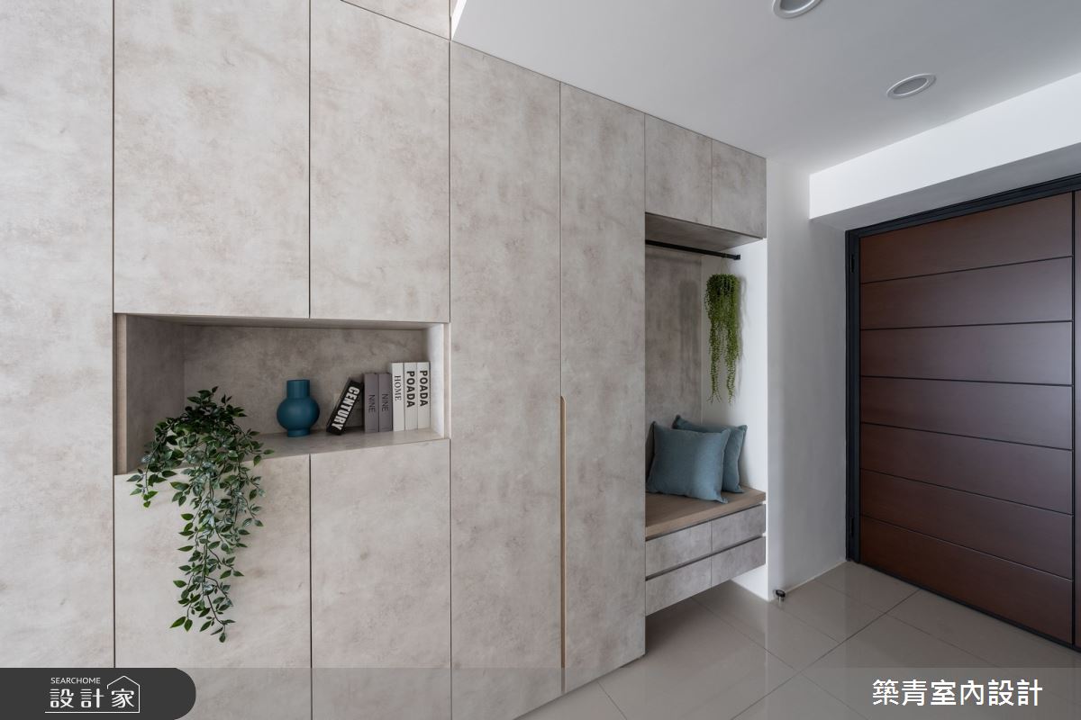 35坪預售屋＿現代北歐風玄關案例圖片＿築青室內裝修有限公司＿築青_81之1
