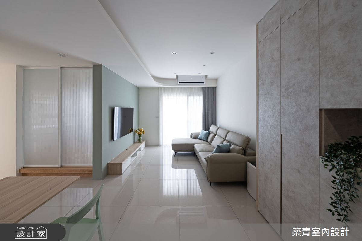 35坪預售屋＿現代北歐風客廳餐廳和室案例圖片＿築青室內裝修有限公司＿築青_81之6