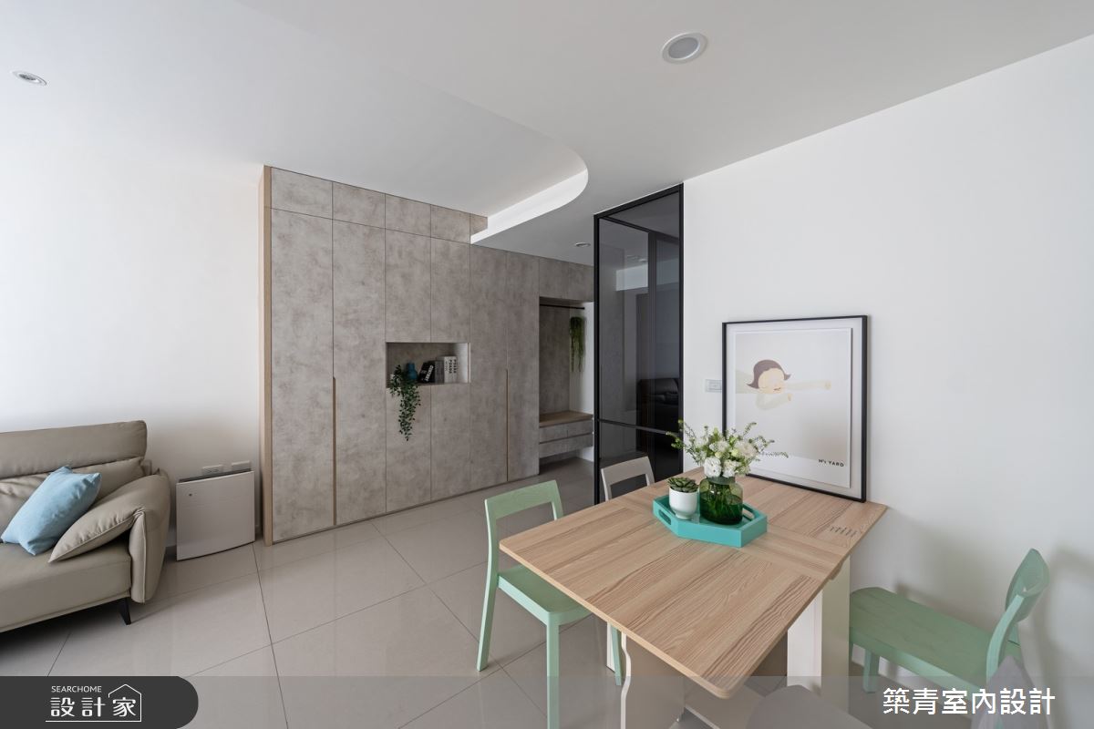 35坪預售屋＿現代北歐風玄關餐廳案例圖片＿築青室內裝修有限公司＿築青_81之10