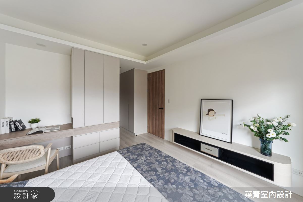 35坪預售屋＿混搭風臥室案例圖片＿築青室內裝修有限公司＿築青_82之16