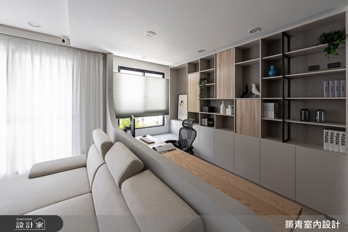 30坪預售屋＿現代北歐風書房臥榻案例圖片＿築青室內裝修有限公司＿築青_84之10
