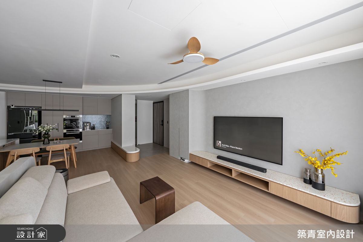 30坪預售屋＿現代北歐風玄關客廳餐廳廚房案例圖片＿築青室內裝修有限公司＿築青_84之13