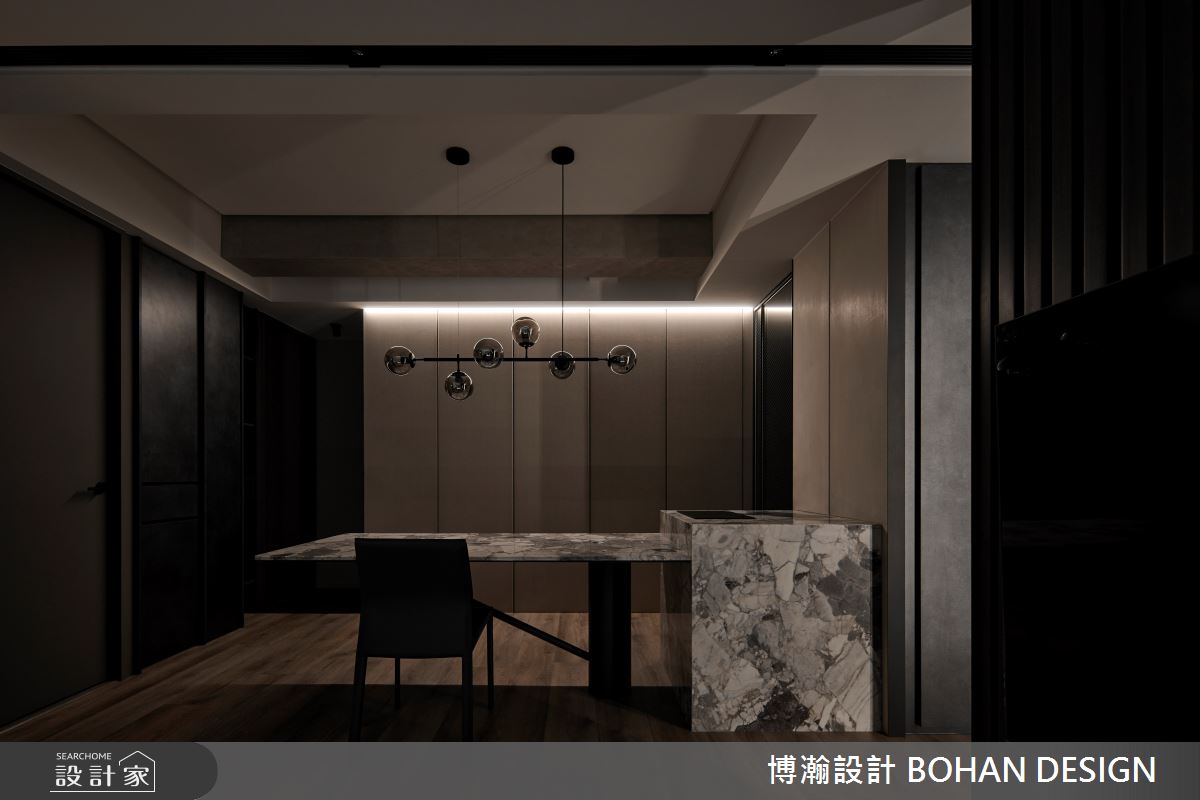 40坪老屋(31~40年)＿工業風餐廳中島案例圖片＿博瀚設計 BOHAN DESIGN＿博瀚_02之13