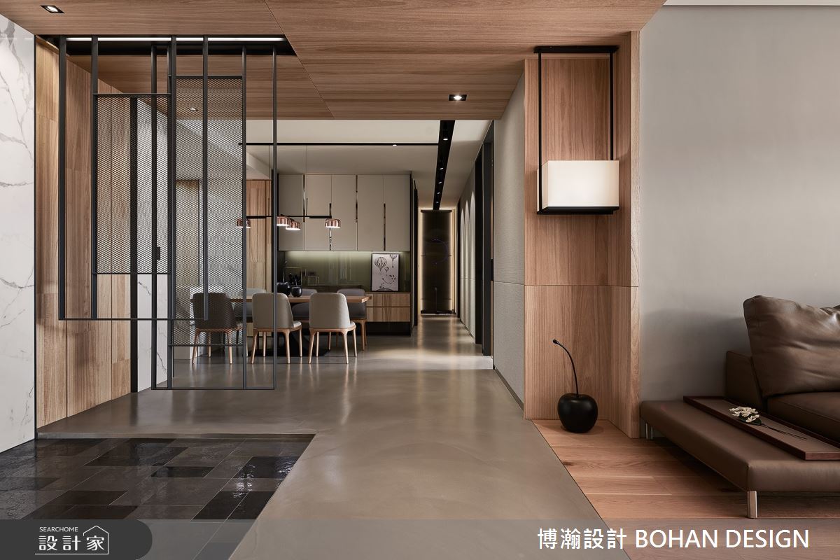 65坪中古屋(5~15年)＿現代風玄關客廳餐廳案例圖片＿博瀚設計 BOHAN DESIGN＿博瀚_05之4