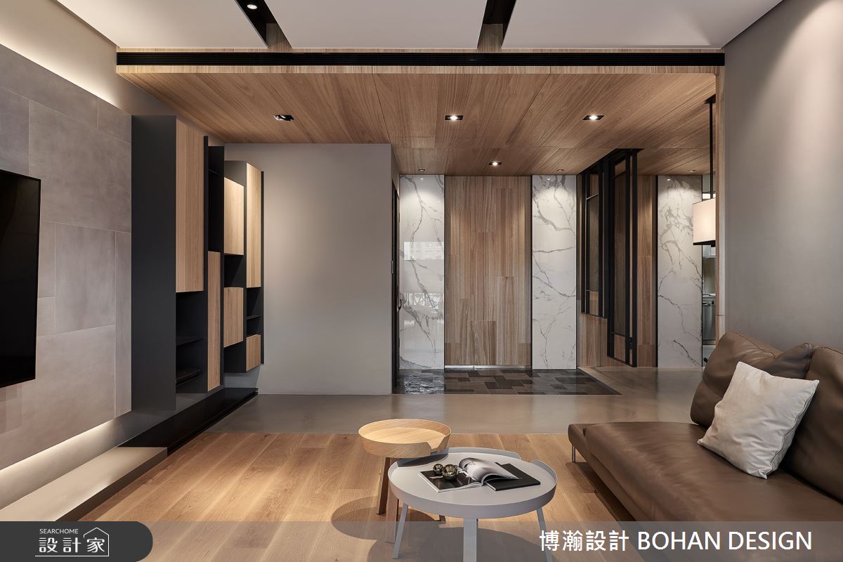65坪中古屋(5~15年)＿現代風玄關客廳案例圖片＿博瀚設計 BOHAN DESIGN＿博瀚_05之6