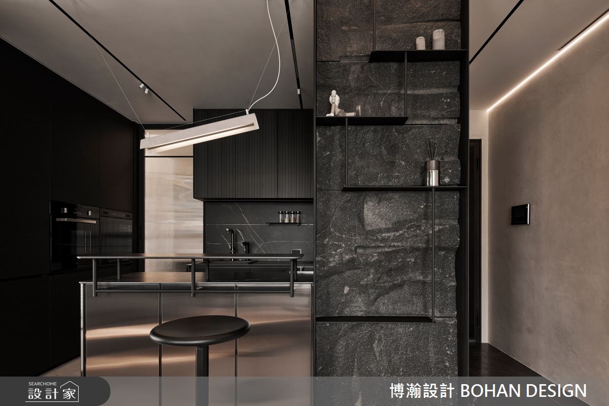 17坪新成屋(5年以下)＿現代風玄關餐廳吧檯中島案例圖片＿博瀚設計 BOHAN DESIGN＿博瀚_06之1