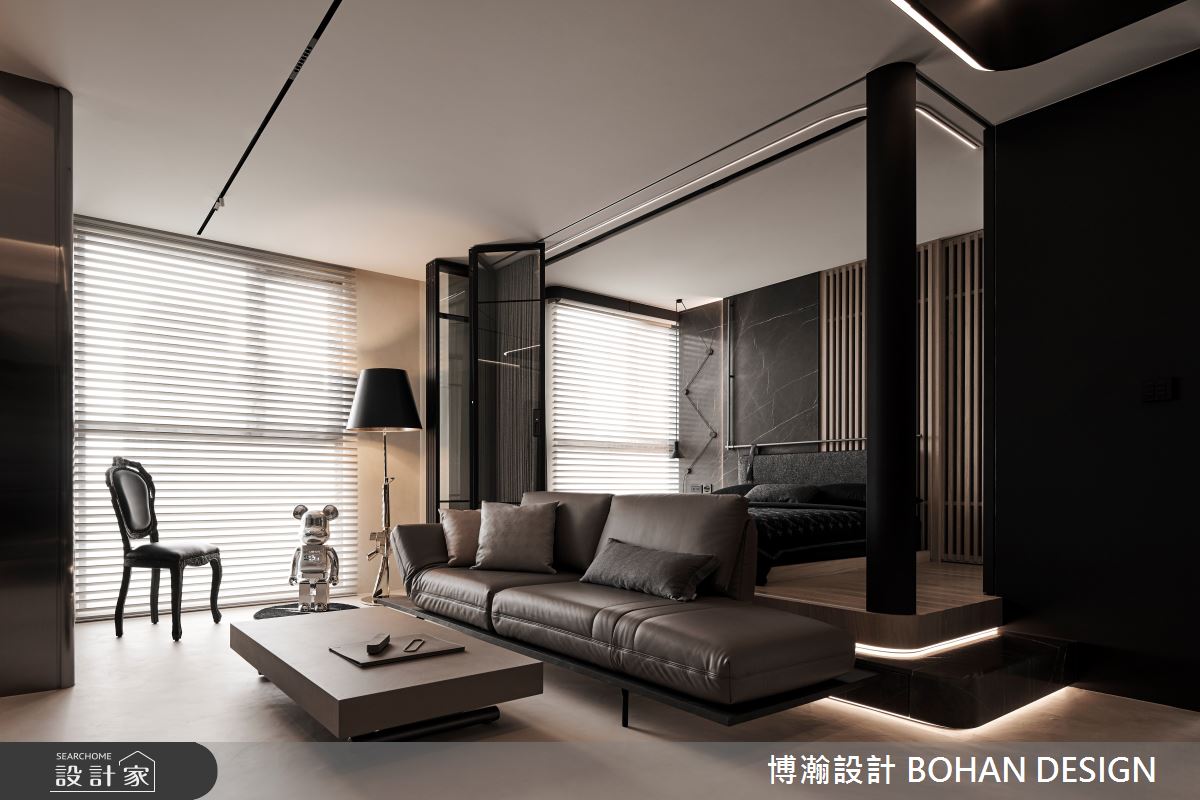 17坪新成屋(5年以下)＿現代風客廳臥室案例圖片＿博瀚設計 BOHAN DESIGN＿博瀚_06之7
