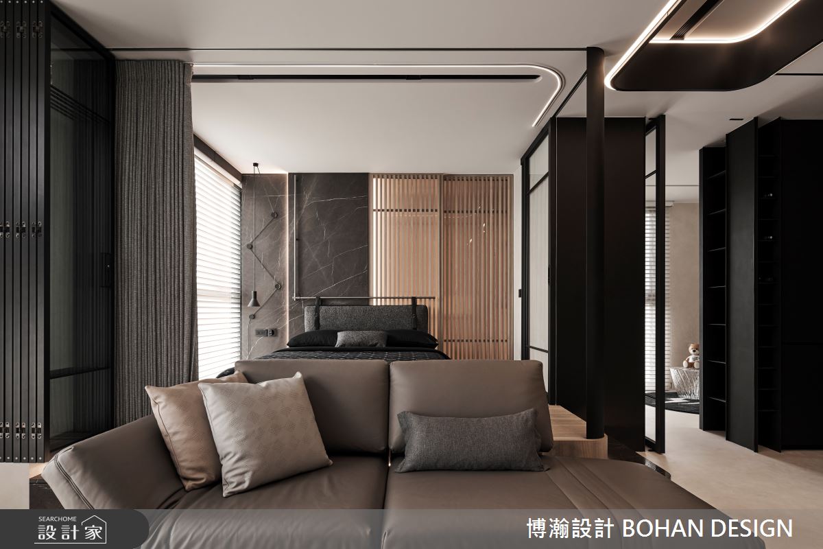 17坪新成屋(5年以下)＿現代風客廳臥室案例圖片＿博瀚設計 BOHAN DESIGN＿博瀚_06之10