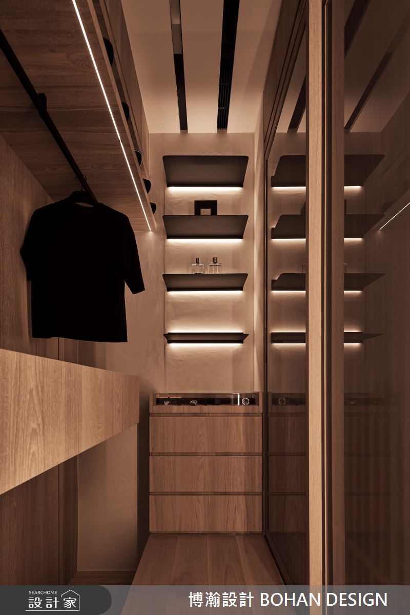 17坪新成屋(5年以下)＿現代風更衣間案例圖片＿博瀚設計 BOHAN DESIGN＿博瀚_06之21