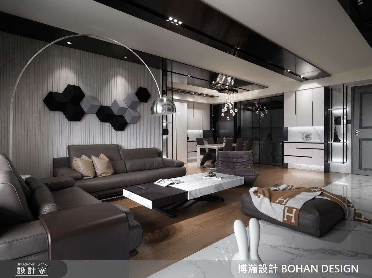 85坪新古屋(10年以下)＿現代風客廳餐廳案例圖片＿博瀚設計 BOHAN DESIGN＿博瀚_09之7