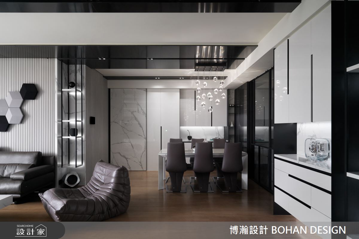 85坪新古屋(10年以下)＿現代風客廳餐廳案例圖片＿博瀚設計 BOHAN DESIGN＿博瀚_09之9