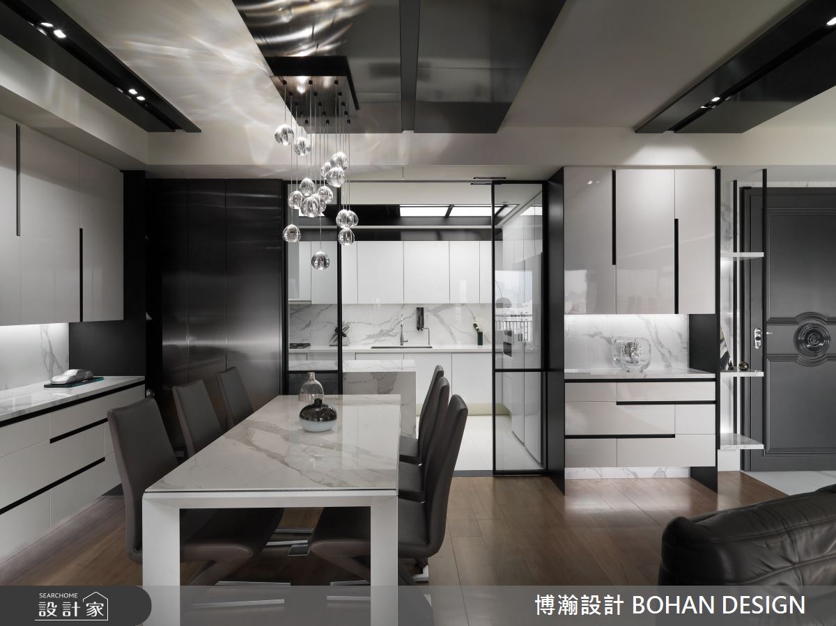 85坪新古屋(10年以下)＿現代風玄關餐廳廚房案例圖片＿博瀚設計 BOHAN DESIGN＿博瀚_09之11