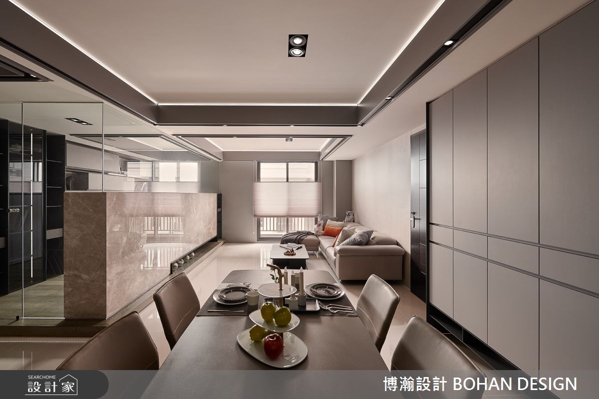 35坪新成屋(5年以下)＿現代風客廳餐廳案例圖片＿博瀚設計 BOHAN DESIGN＿博瀚_12之3