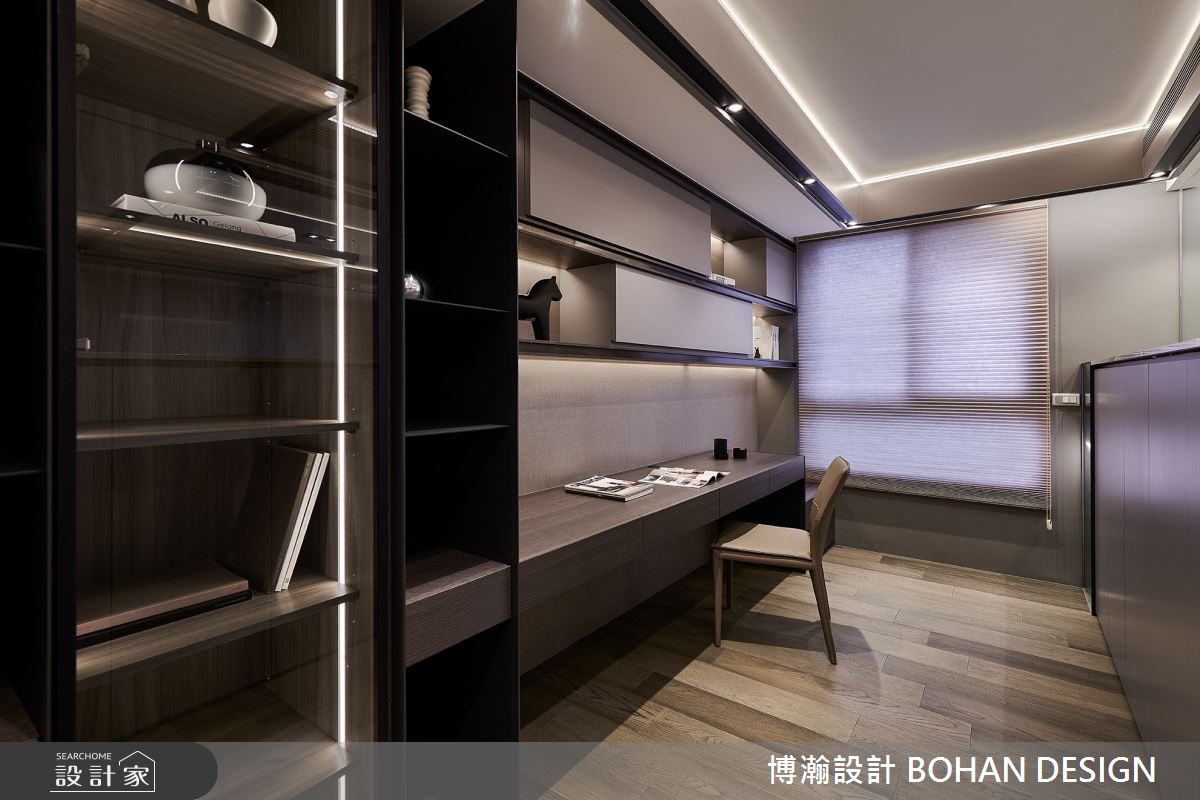 35坪新成屋(5年以下)＿現代風書房案例圖片＿博瀚設計 BOHAN DESIGN＿博瀚_12之11