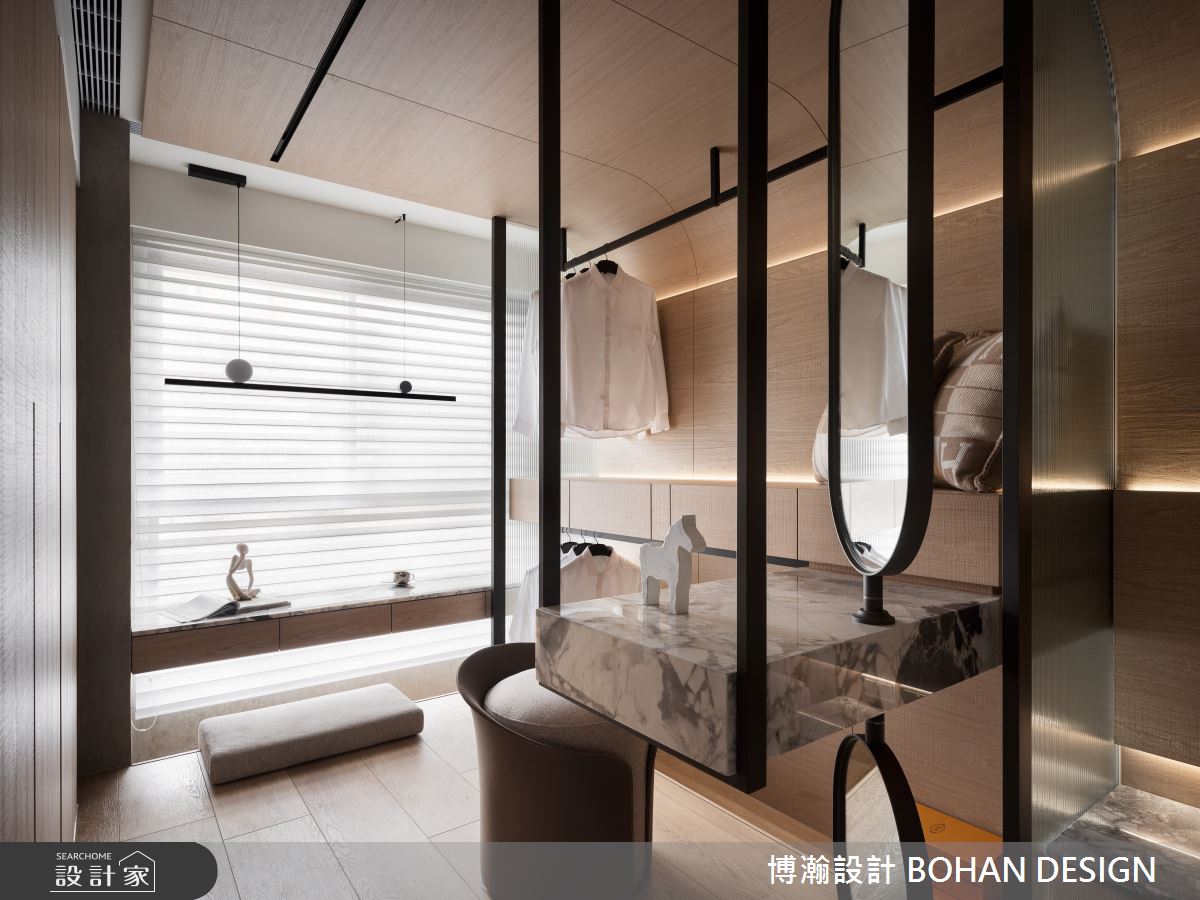 17坪新成屋(5年以下)＿現代風臥室更衣間案例圖片＿博瀚設計 BOHAN DESIGN＿博瀚_14之8