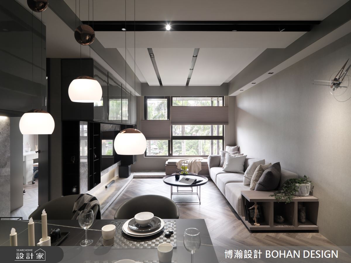 30坪新成屋(5年以下)＿現代風客廳餐廳案例圖片＿博瀚設計 BOHAN DESIGN＿博瀚_15之3